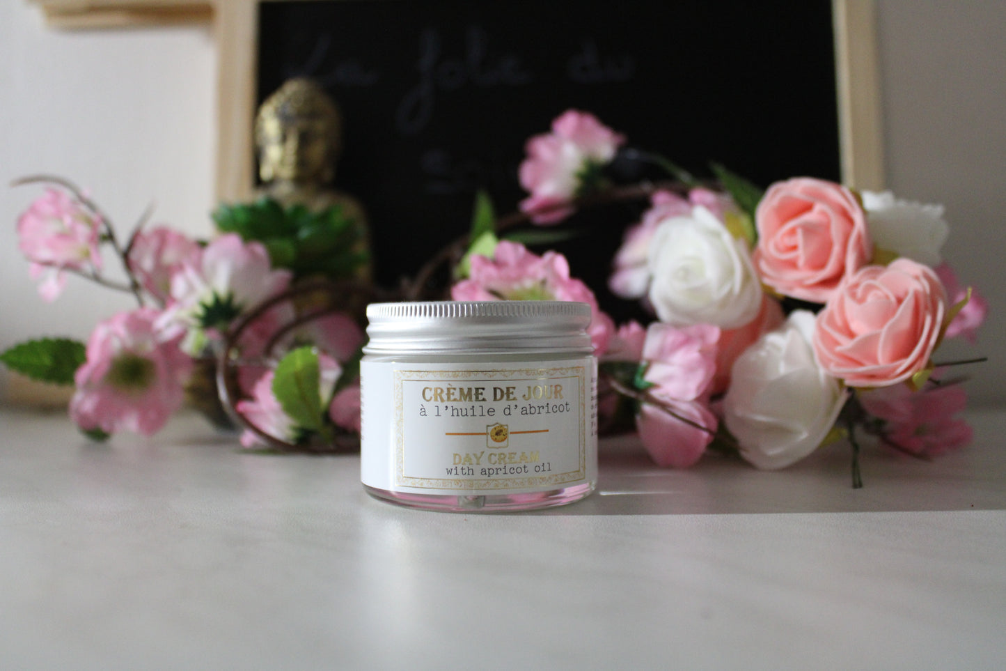 Crème de jour a l'huile d'abricot