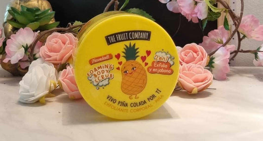 Gommage corporel au sel marin – Formule Vegan à l’ananas