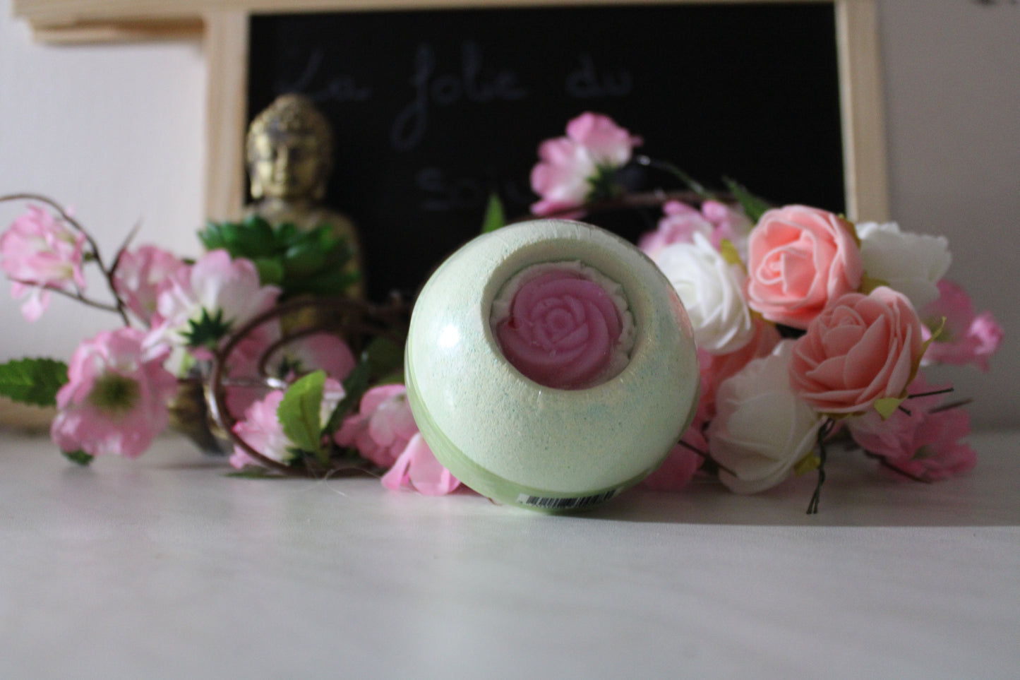 Bombes de bain 180g Thé Rose