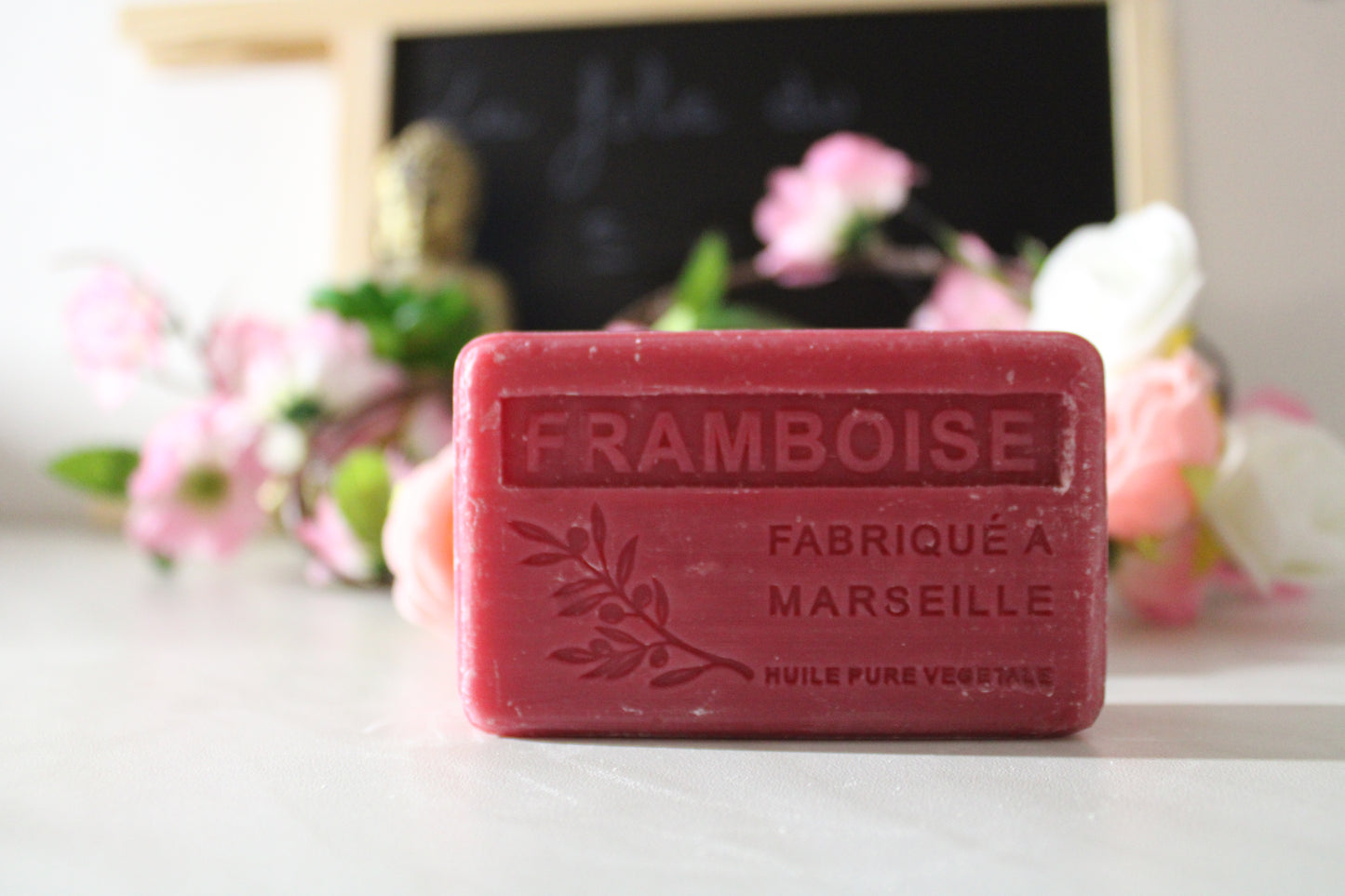 Savon solide BIO 125g Framboise