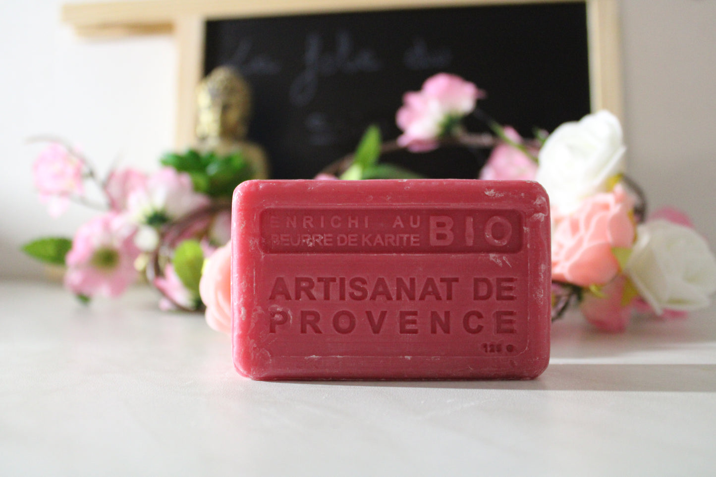 Savon solide BIO 125g Framboise