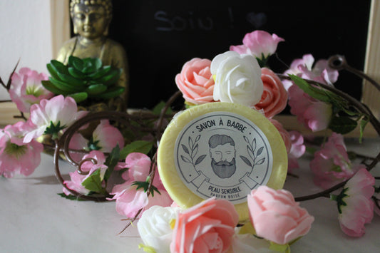 Savon a barbe Peau sensible senteur Boisé